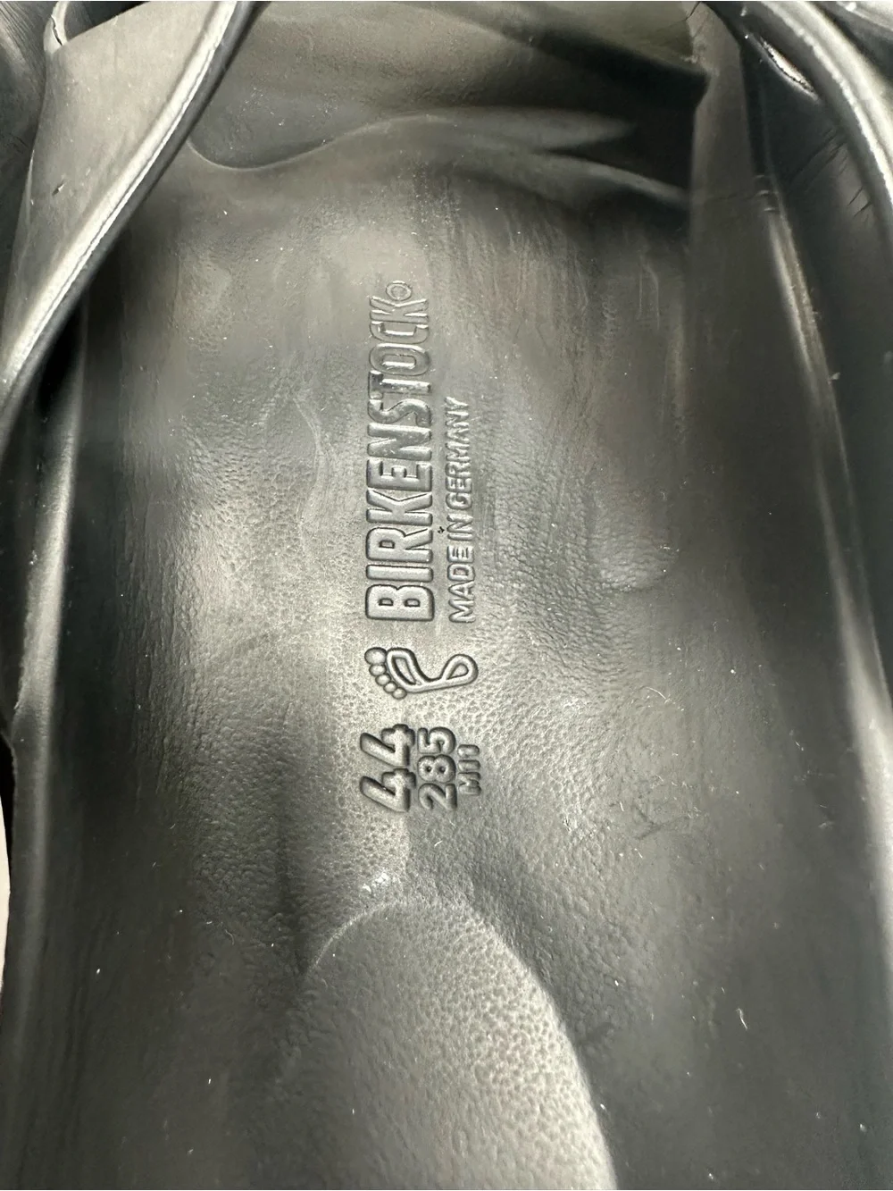 Birkenstock Black Two-Buckle Slide Sandals
